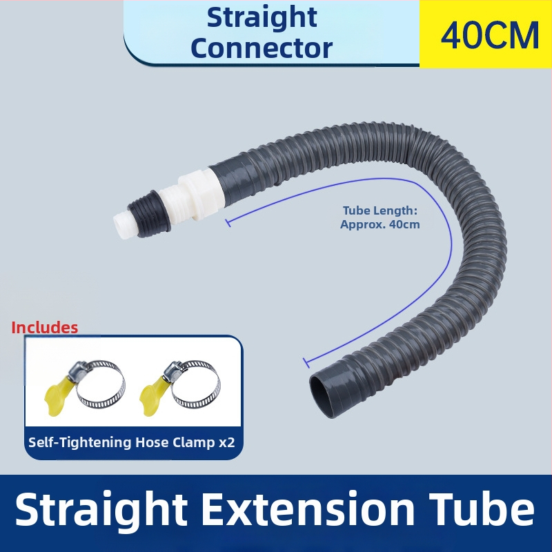 Пералня тръба за отводняване, Y-разклонение, триръчна удължителна тръба, връзка към подов дренаж (Марка: друга; Сертификация: Няма; Материал: По подразбиране; Стил: модерен и минималистичен)