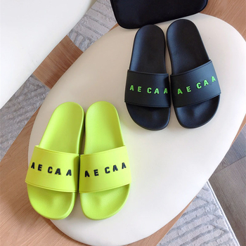 Flip-flops unisex din piele sintetică, talpă din cauciuc, stil de relaxare, vară 2023