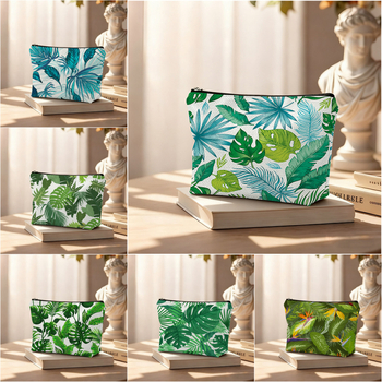 Sminktáska – multifunkcionális, téglalap alakú, skandináv stílus, poliészter anyag