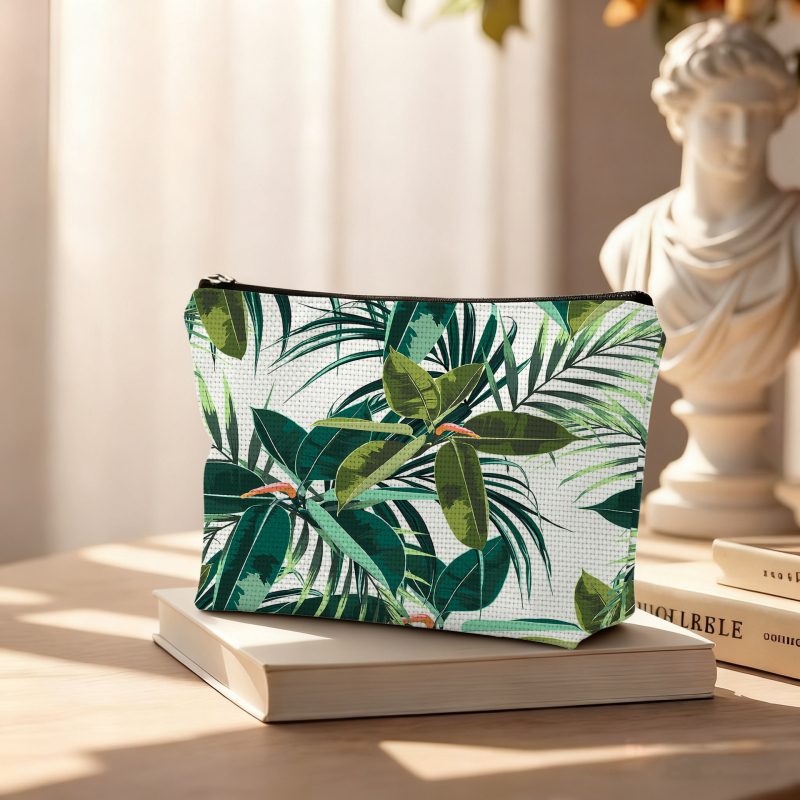 Sminktáska – multifunkcionális, téglalap alakú, skandináv stílus, poliészter anyag