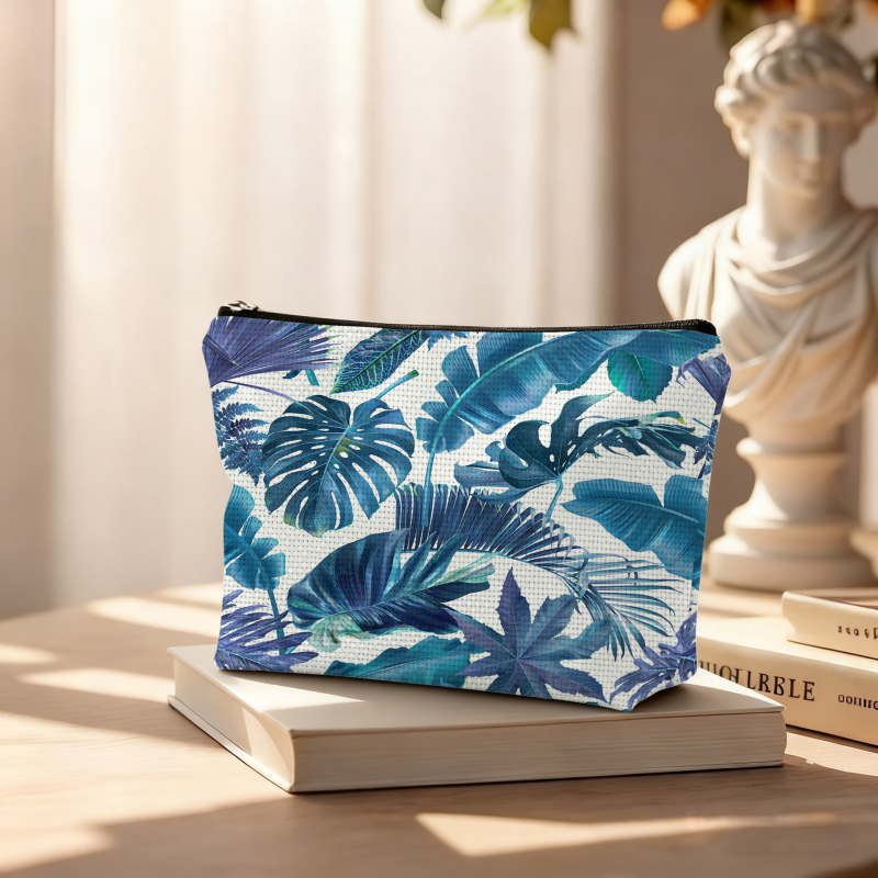 Sminktáska – multifunkcionális, téglalap alakú, skandináv stílus, poliészter anyag