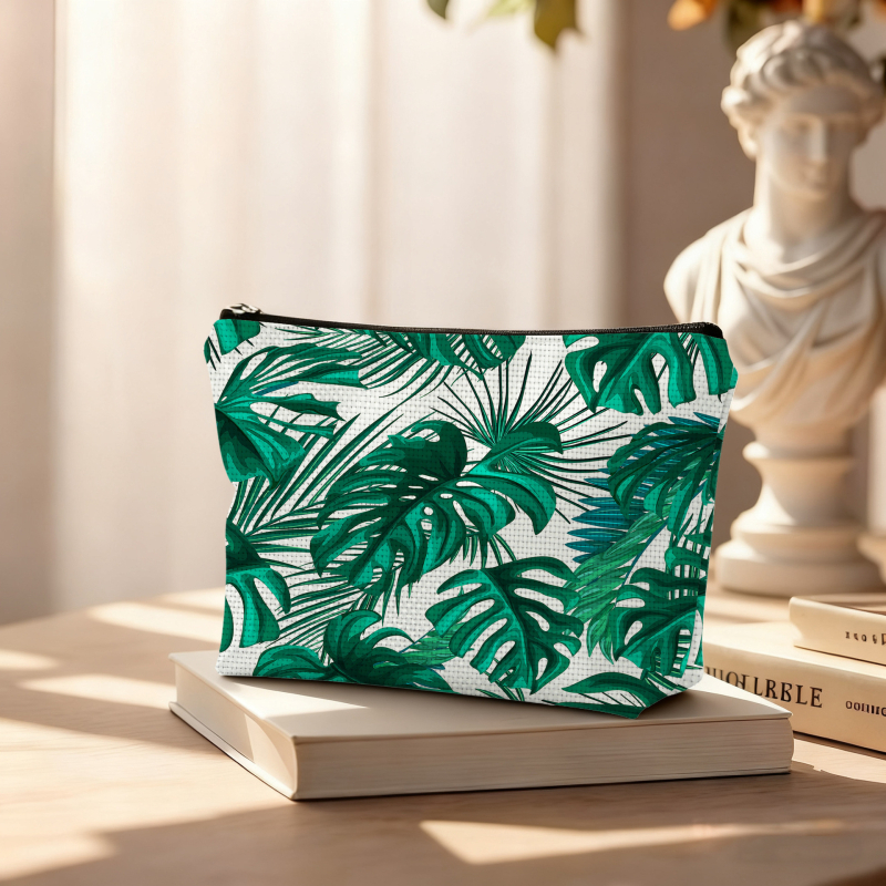 Sminktáska – multifunkcionális, téglalap alakú, skandináv stílus, poliészter anyag