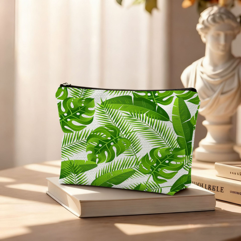 Sminktáska – multifunkcionális, téglalap alakú, skandináv stílus, poliészter anyag