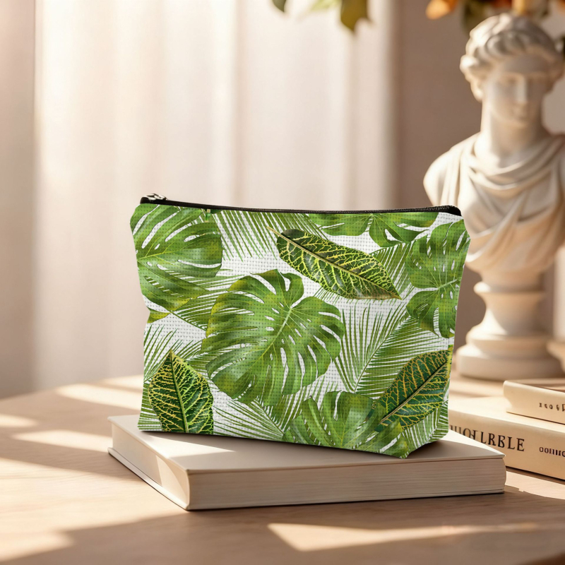 Sminktáska – multifunkcionális, téglalap alakú, skandináv stílus, poliészter anyag