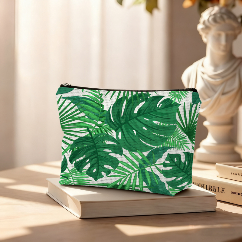 Sminktáska – multifunkcionális, téglalap alakú, skandináv stílus, poliészter anyag