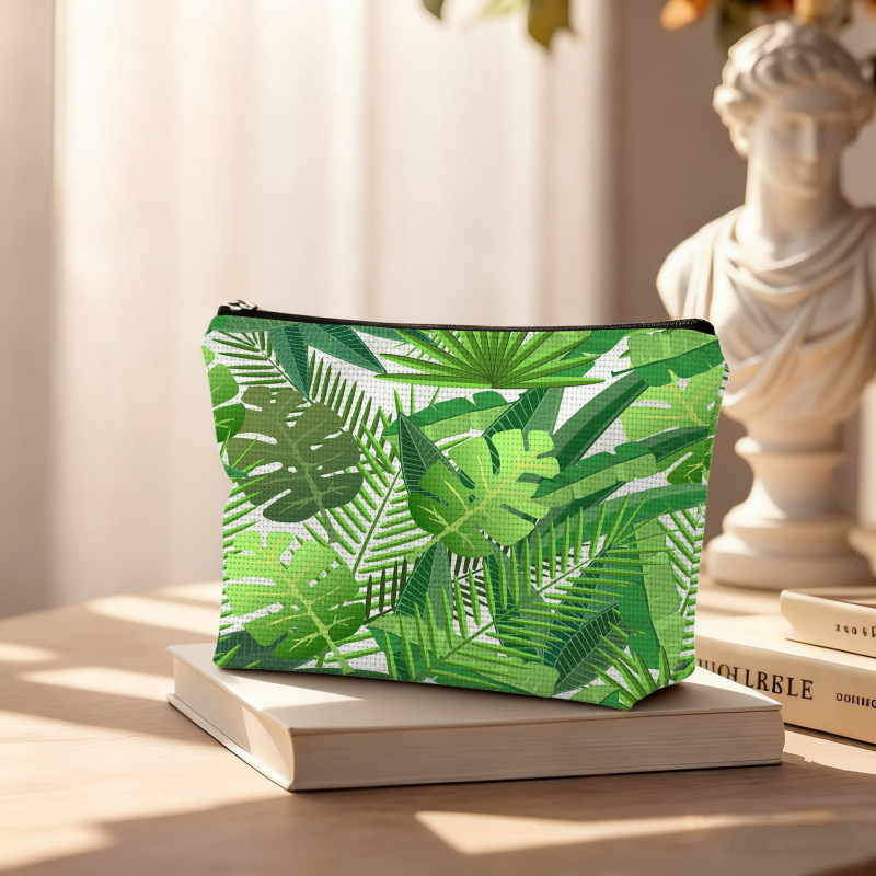 Sminktáska – multifunkcionális, téglalap alakú, skandináv stílus, poliészter anyag