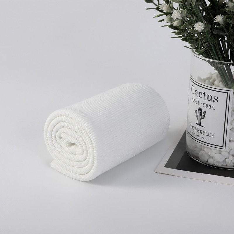 Памучна еластична рибено‑плетена тъкан за суитчър, с ръбове и маншети, шумопоглъщаща пяна