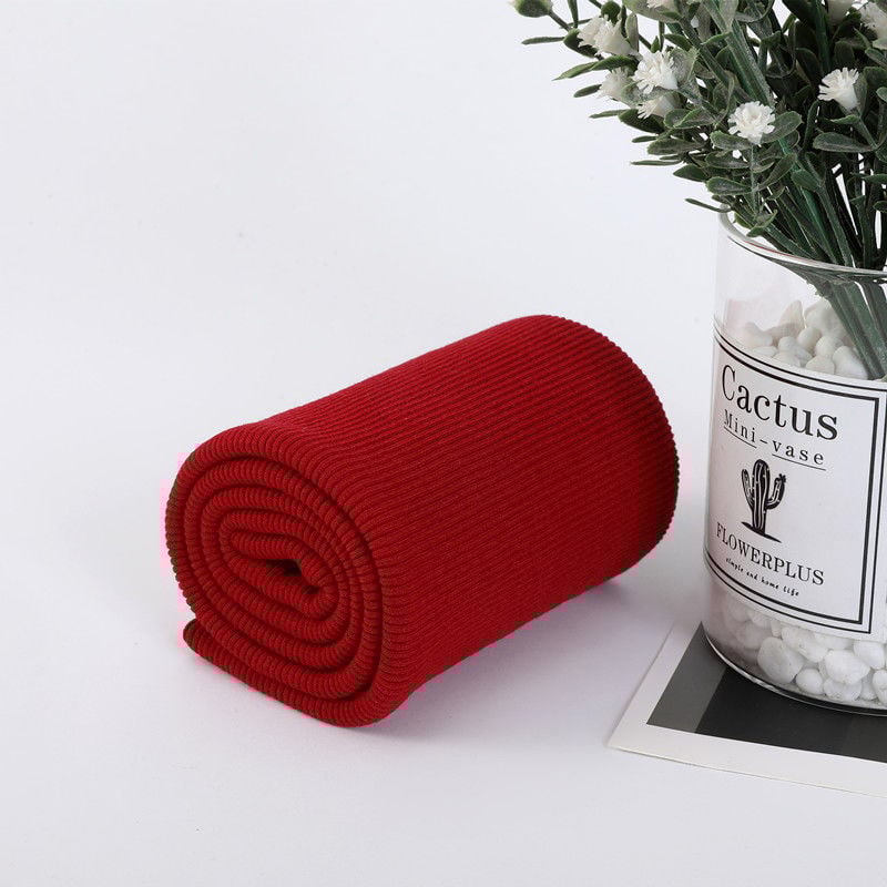 Памучна еластична рибено‑плетена тъкан за суитчър, с ръбове и маншети, шумопоглъщаща пяна