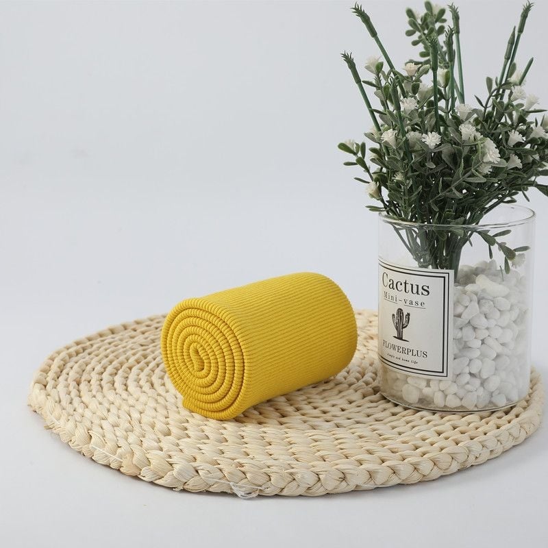 Памучна еластична рибено‑плетена тъкан за суитчър, с ръбове и маншети, шумопоглъщаща пяна