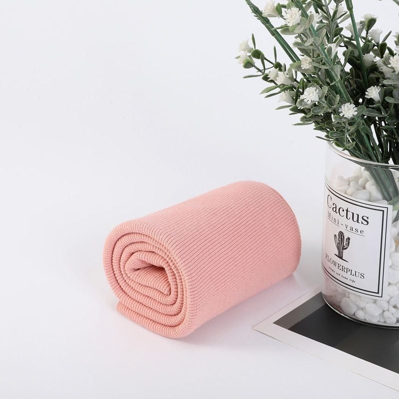 Памучна еластична рибено‑плетена тъкан за суитчър, с ръбове и маншети, шумопоглъщаща пяна