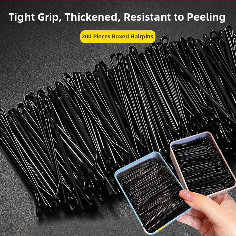 U-образна щипка за коса за жени, ръчно изработена, смесени материали, марка OLLBTG