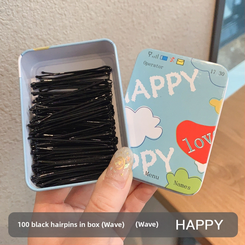 Clamă de păr în formă de U pentru femei, lucrată manual, materiale mixte, brand OLLBTG