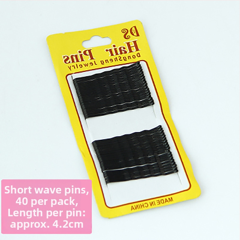 Clamă de păr în formă de U pentru femei, lucrată manual, materiale mixte, brand OLLBTG