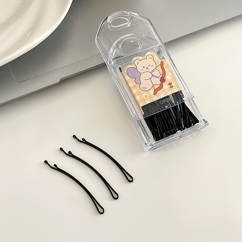 Clamă de păr în formă de U pentru femei, lucrată manual, materiale mixte, brand OLLBTG