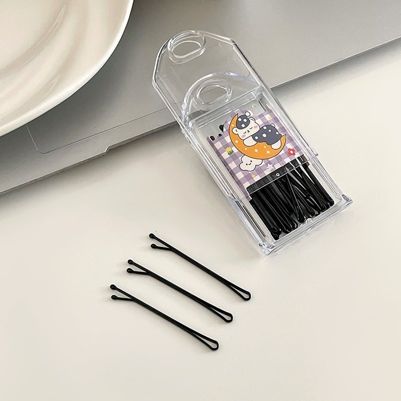 Clamă de păr în formă de U pentru femei, lucrată manual, materiale mixte, brand OLLBTG