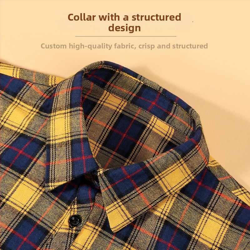 Dámsky falošný golier — pletený štýl s károvaným golierom, multifunkčný top, špičatý golier, bavlna