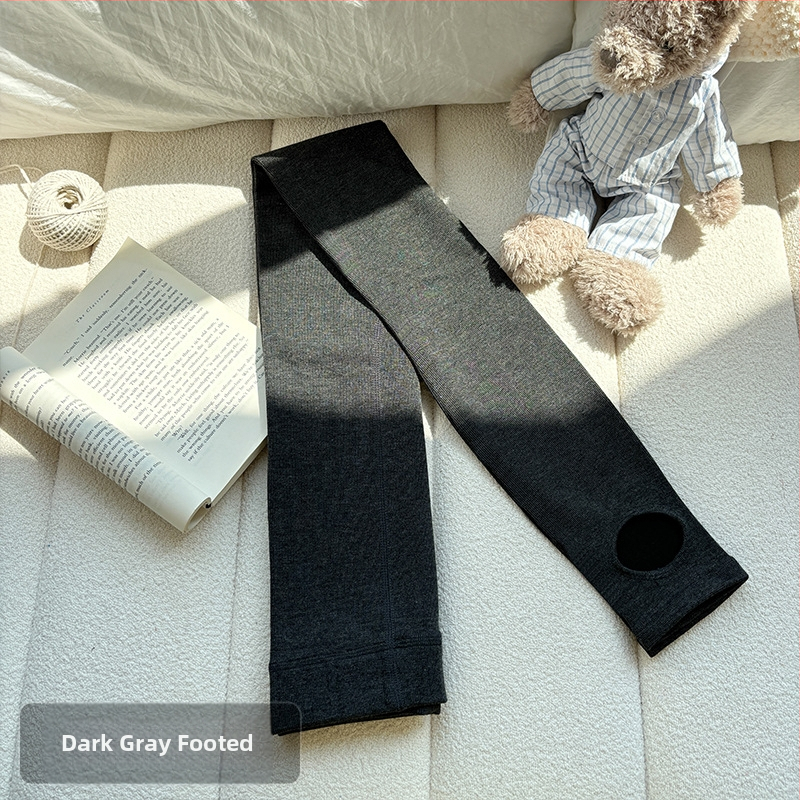 Θερμικά καλσόν με ριγέ μοτίβο, παχιά φλίς, ανάμειξη βισκόζης-πολυεστέρα, υψηλή ελαστικότητα, εφαρμοστό κόψιμο