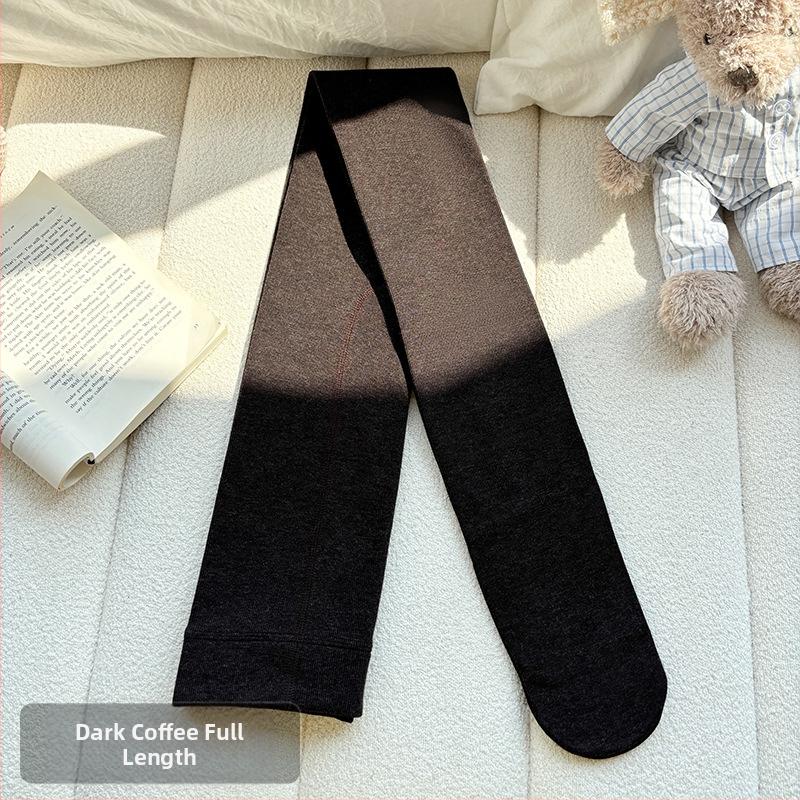 Θερμικά καλσόν με ριγέ μοτίβο, παχιά φλίς, ανάμειξη βισκόζης-πολυεστέρα, υψηλή ελαστικότητα, εφαρμοστό κόψιμο