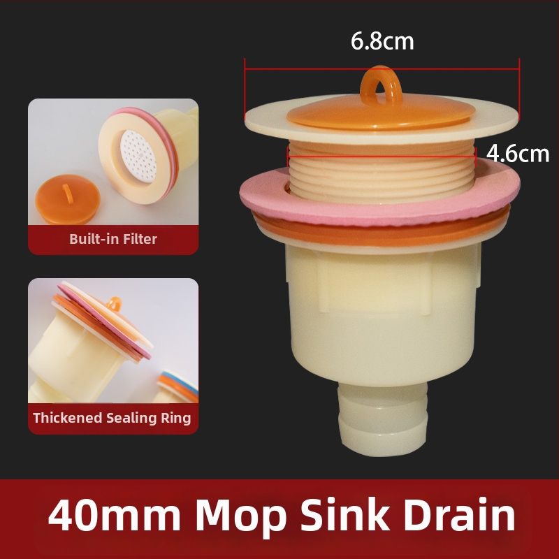 Univerzálny odtokový set pre mop drez a rôzne umývadlá, odtoková trubka typu P, CE certifikát, univerzálny súbor príslušenstva