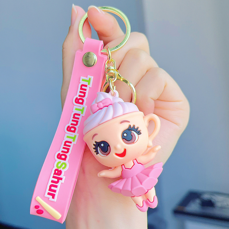 Κλειδάκι σιλικόνης με καρτούν σχέδιο, φιγούρα με παπούτσια και καρχαρία ανάμεσα σε θαλάσσια είδη; ιδανικό δώρο (Υλικό: Σιλικόνη; Στυλ: Καρτούν; Ευκαιρίες δώρων: γάμοι, γενέθλια, ενθύμιο ταξιδιού, αποφοίτηση)