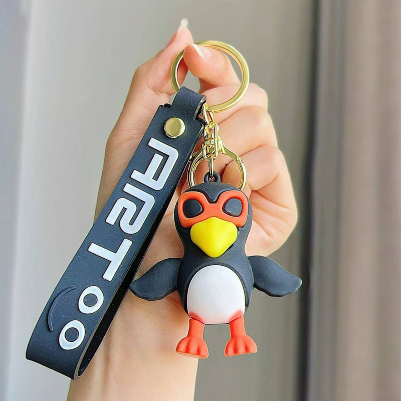 Κλειδάκι σιλικόνης με καρτούν σχέδιο, φιγούρα με παπούτσια και καρχαρία ανάμεσα σε θαλάσσια είδη; ιδανικό δώρο (Υλικό: Σιλικόνη; Στυλ: Καρτούν; Ευκαιρίες δώρων: γάμοι, γενέθλια, ενθύμιο ταξιδιού, αποφοίτηση)