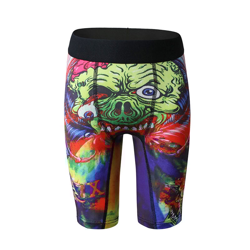 Boxeri pentru copii băieți din poliester, imprimeu cu rechin desen animat, talie medie, pentru copii 3-8 ani, sezon iarnă 2025, 90% poliester