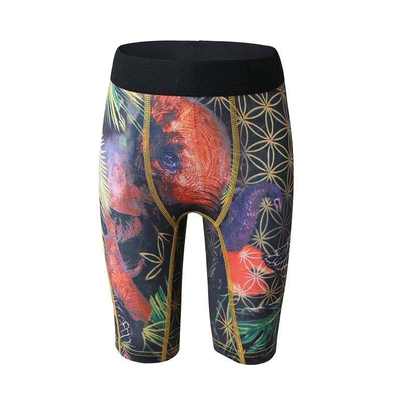 Boxeri pentru copii băieți din poliester, imprimeu cu rechin desen animat, talie medie, pentru copii 3-8 ani, sezon iarnă 2025, 90% poliester