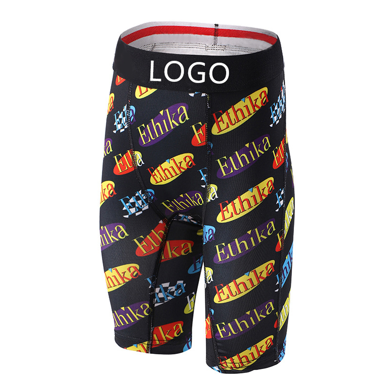 Boxeri pentru copii băieți din poliester, imprimeu cu rechin desen animat, talie medie, pentru copii 3-8 ani, sezon iarnă 2025, 90% poliester