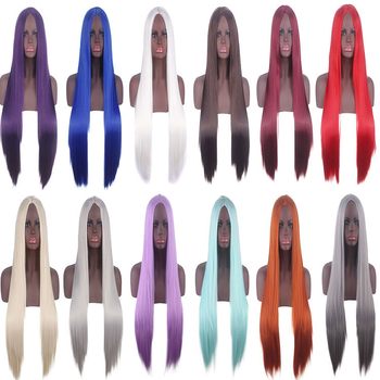 Lord Sanda perucă cosplay anime, lungă drept, fibră rezistentă la temperaturi înalte, model ZB80002-1