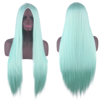 Lord Sanda perucă cosplay anime, lungă drept, fibră rezistentă la temperaturi înalte, model ZB80002-1