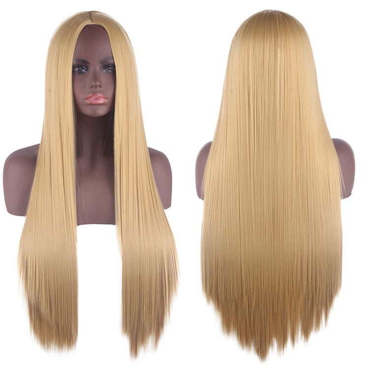 Lord Sanda perucă cosplay anime, lungă drept, fibră rezistentă la temperaturi înalte, model ZB80002-1