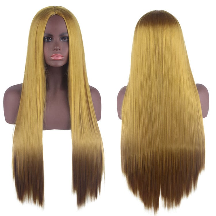 Lord Sanda perucă cosplay anime, lungă drept, fibră rezistentă la temperaturi înalte, model ZB80002-1