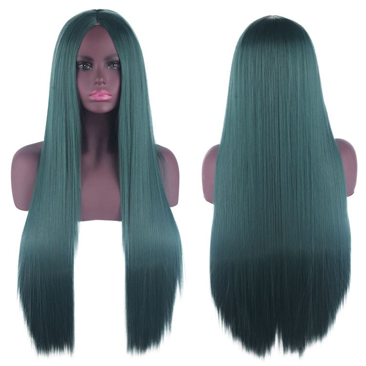 Lord Sanda perucă cosplay anime, lungă drept, fibră rezistentă la temperaturi înalte, model ZB80002-1