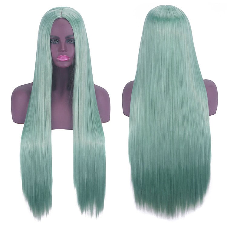 Lord Sanda perucă cosplay anime, lungă drept, fibră rezistentă la temperaturi înalte, model ZB80002-1