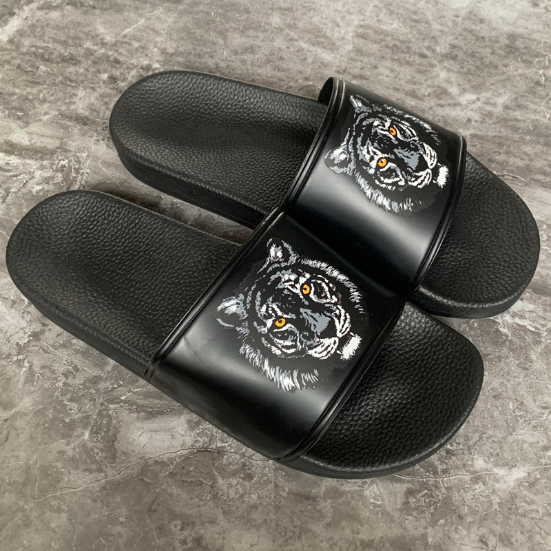 Slapi de plajă unisex împletiti, partea superioară PVC, talpă PVC, antiderapant, exterior, stil lejer, 18–40 ani, primăvara 2024