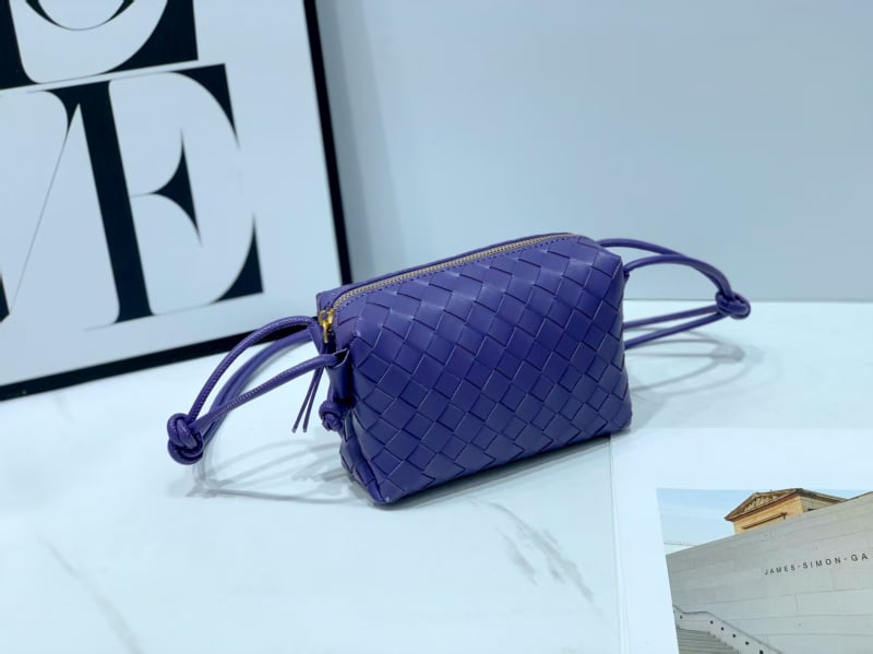 Ručne tkaná malá štvorcová taška na rameno, Oxford látka, zips zapínanie, vnútorné vrecká na telefón a dokumenty, jednopásová ramenná taška