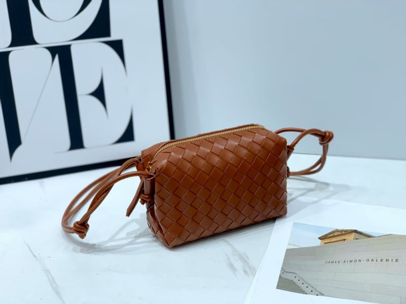 Ručne tkaná malá štvorcová taška na rameno, Oxford látka, zips zapínanie, vnútorné vrecká na telefón a dokumenty, jednopásová ramenná taška