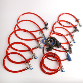 Oakman kábelzár, modell Wire lock, anyag: vas és PVC, kerékpárok, elektromos járművek és motorkerékpárok számára