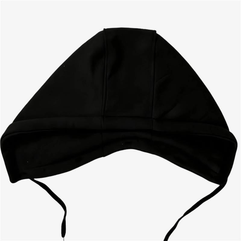 Kapucnis dzseki levehető elől, egyszínű pamut, kevert bélés, lazább stílus, tavasz 2025, felnőttek