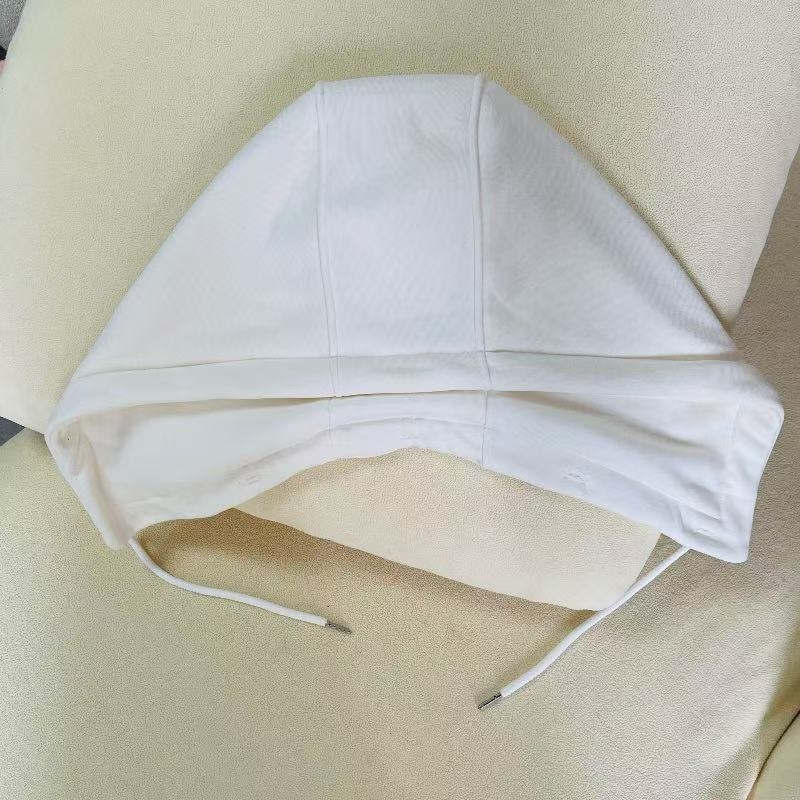 Kapucnis dzseki levehető elől, egyszínű pamut, kevert bélés, lazább stílus, tavasz 2025, felnőttek