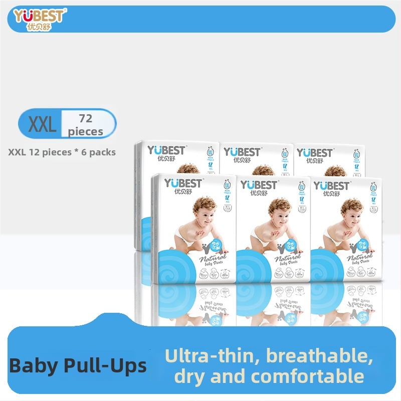 Pampers Pull-Up pentru copii, respirabile și uscate, categorie Lace-up Pants, pentru vârsta 0–3 ani