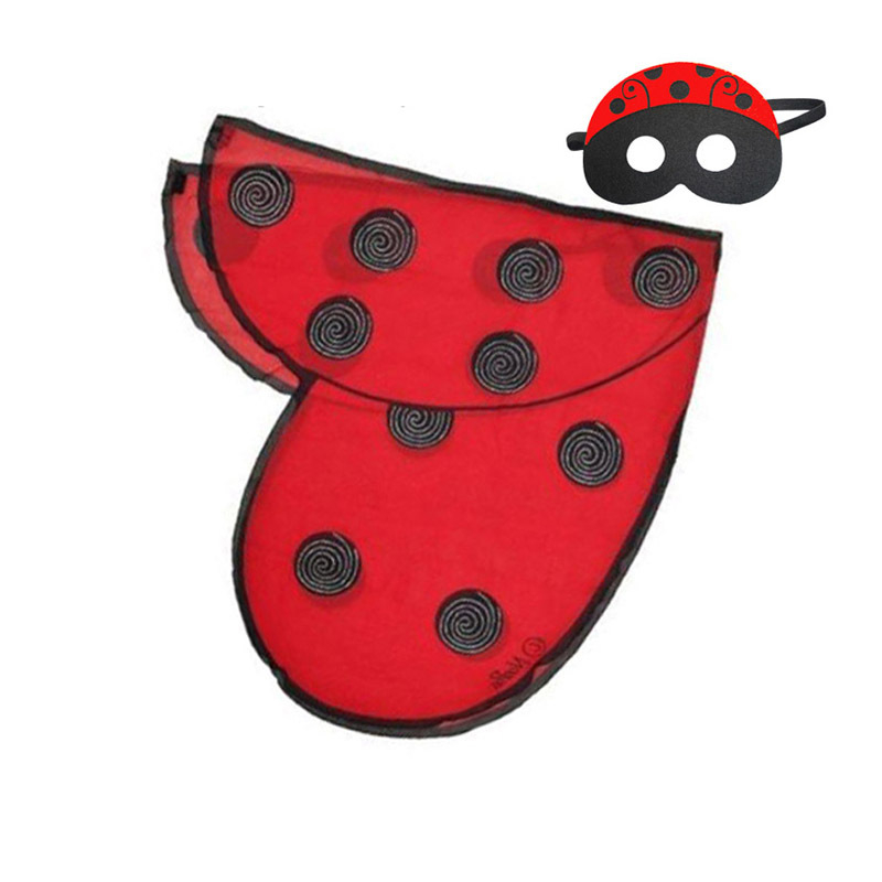 Partytree Detský scénický kostým: plášť s krídlami motýľa, víla a anjela, neutrálne pohlavie, zmes chemických vlákien, leto 2022, vhodné pre deti do 17 rokov