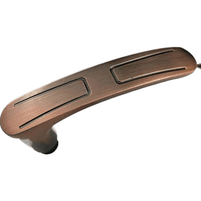 Kľučka na dvere do spálne s protikrádežnou zámkou, model 1, moderný minimalistický štýl, s príslušenstvom