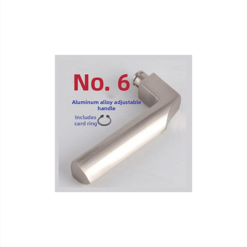 Kľučka na dvere do spálne s protikrádežnou zámkou, model 1, moderný minimalistický štýl, s príslušenstvom