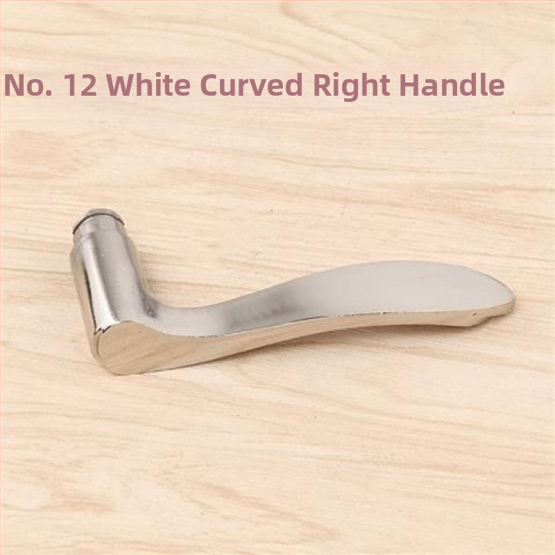 Kľučka na dvere do spálne s protikrádežnou zámkou, model 1, moderný minimalistický štýl, s príslušenstvom