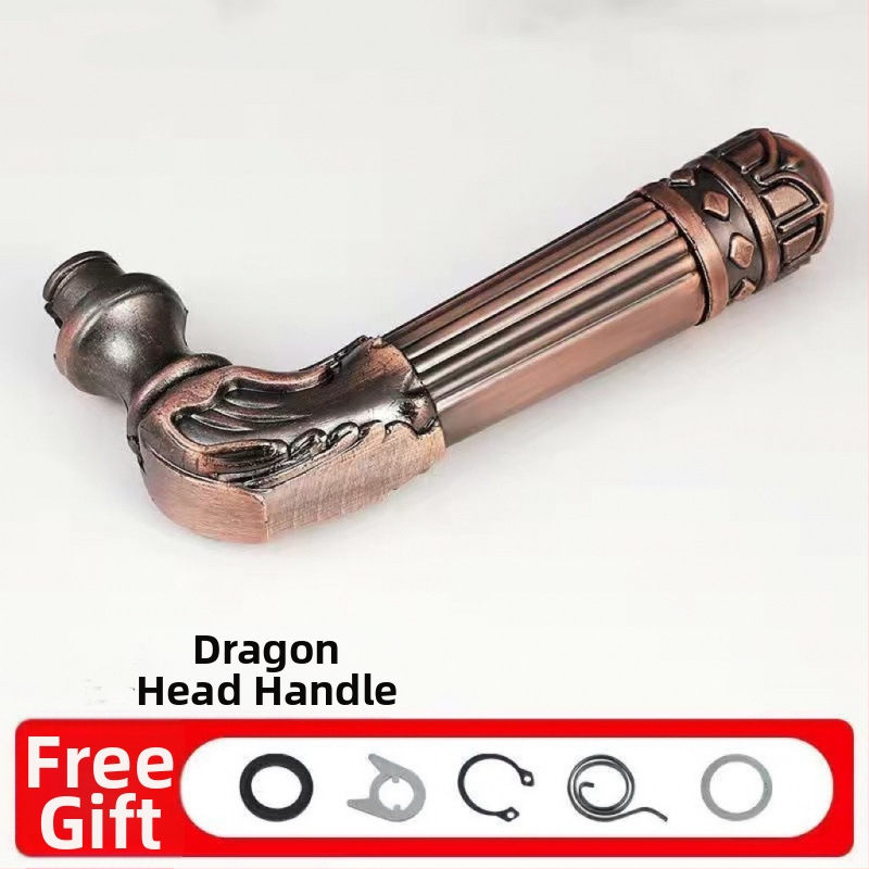 Kľučka na dvere do spálne s protikrádežnou zámkou, model 1, moderný minimalistický štýl, s príslušenstvom