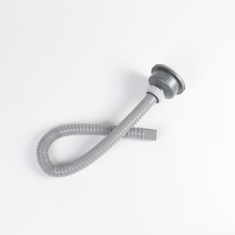 Комплект дренаж за кухненска мивка от неръждаема стомана, с функция против миризма, модел 042, тегло 200 g