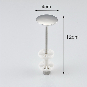 Automatická zátka k umývadlu, tvar S, bounce typ, materiál plast a nerezová oceľ, model DR, značka Xuan oh