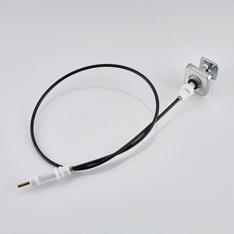 Automatická zátka k umývadlu, tvar S, bounce typ, materiál plast a nerezová oceľ, model DR, značka Xuan oh