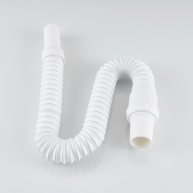 Automatická zátka k umývadlu, tvar S, bounce typ, materiál plast a nerezová oceľ, model DR, značka Xuan oh